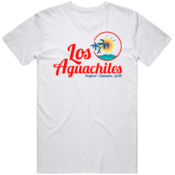 Los Aguachiles Seafood Clamatos Grill El Paso Restaurant T Shirt