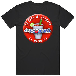 La Casa Del Clamato Los Colegas El Paso Restaurant Grunge T Shirt