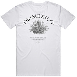 Oh Mexico Miami South Beach Restaurant Logo T Shirt