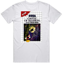 Castle Of Illusion Mickey Mousel Sega Genesis Cover T Shirt