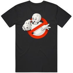 Casper The Ghost Busters Funny Supernatural Mashup Fan T Shirt