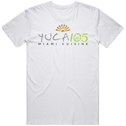 Yuca 105 Miami South Beach Restaurant Logo T Shirt