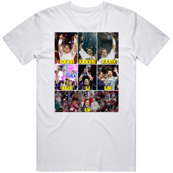Tom Brady 7 Rings Super Bowls Collage Football T Shirt