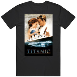 Titanic Movie Dicaprio James Cameron T Shirt