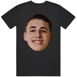 Franz Wagner Michigan Basketball Big Head T Shirt