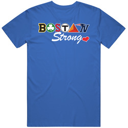 Boston Strong Team Logos T Shirt