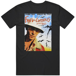Fear And Loathing In Las Vegas 90s Retro Movie Fan  Fan T Shirt