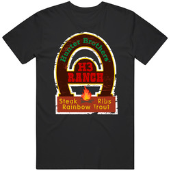 H3 Ranch Popular Fort Worth Texas Restaurant T Shirt