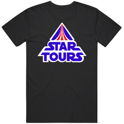 Star Tours Star Wars Sci Fi Movie Fan T Shirt