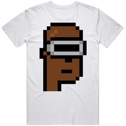 Cryptopunk6332 Crypto Collectibles 8-bit Character T Shirt