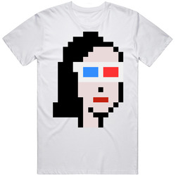 Cryptopunk3441 Crypto Collectibles 8-bit Character T Shirt