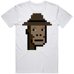 Cryptopunk6965 Crypto Collectibles 8-bit Character T Shirt