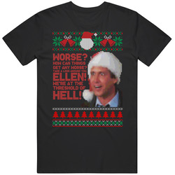 Threshold Of Hell Christmas Vacation Ugly Sweater T Shirt