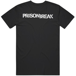 Prison Break 2000s Tv Show Fan Logo Worn Look T Shirt