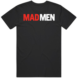 Madmen 2000s Tv Show Fan Logo T Shirt
