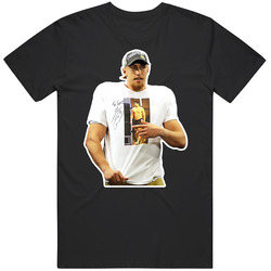 George Kittle Wearing Jimmy Garoppolo Football T Shirt