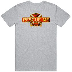Rescue Me 2000s Tv Show Fan Logo T Shirt