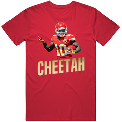 Tyreek Hill Cheetah San Francisco Football T Shirt