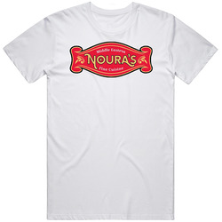 Noura Cafe Popular Jacksonville Restaurant Food T Shirt