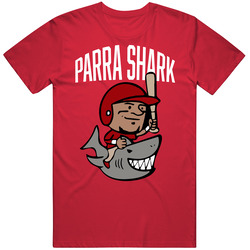 Parra Shark Gerardo Parra Washington Baseball T Shirt
