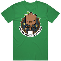 Save The Galaxy Plant A Tree T Shirt