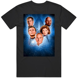 Star Trek All Captains T Shirt