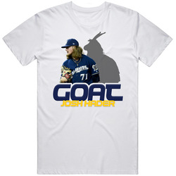 Josh Hader Goat Greatest Of All Time Basketball Player Fan T Shirt