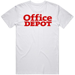 Office Depot Inc Nasdaq Company Logo Employee Fan T Shirt