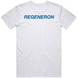 Regeneron Pharmaceuticals Inc Nasdaq Company Logo Employee Fan T Shirt