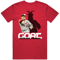 Asdrubal Cabrera Baseball Fan Goat T Shirt