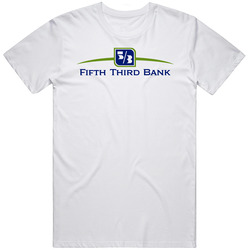 Fifth Third Bancorp Nasdaq Company Logo Employee Fan T Shirt