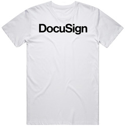 Docusign Inc Nasdaq Company Logo Employee Fan T Shirt
