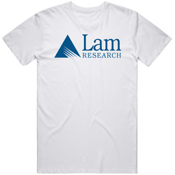 Lam Research Corporation Nasdaq Company Logo Employee Fan T Shirt