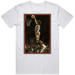 Julius Winfield Erving Ii Dr J Basketball Dunk Usa Fan T Shirt
