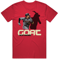 Nick Ahmed Baseball Fan Goat T Shirt