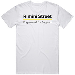 Rimini Street Inc Nasdaq Company Logo Employee Fan T Shirt