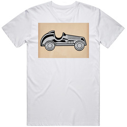 Monopoly Racecar Game Piece Board Game Fun T Shirt