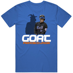 Francisco Lindor Goat Greatest Of All Time Baseball Player Fan T Shirt