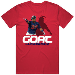 Luis Arraez Goat Greatest Of All Time Baseball Player Fan T Shirt