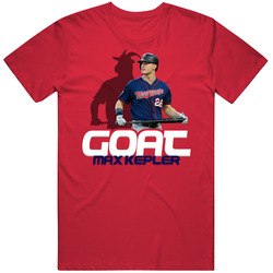Max Kepler Goat Greatest Of All Time Baseball Player Fan T Shirt