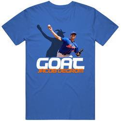 Jacob Degrom Goat Greatest Of All Time Baseball Player Fan T Shirt