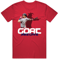 Jake Cave Goat Greatest Of All Time Baseball Player Fan T Shirt