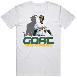 Mitch Moreland Goat Greatest Of All Time Baseball Player Fan T Shirt