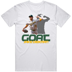 Jake Diekman Goat Greatest Of All Time Baseball Player Fan T Shirt