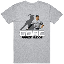 Aaron Judge Goat Greatest Of All Time Baseball Player Fan T Shirt