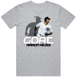 Aaron Hicks Goat Greatest Of All Time Baseball Player Fan T Shirt