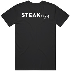 Steak 954 Restaurant Fort Lauderdale Logo T Shirt