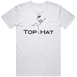 Top Hat Deli Be Nice Logo Restaurant Fort Lauderdale T Shirt