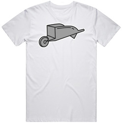 Wheelbarrow Game Piece Monopoly Board Game Fun T Shirt