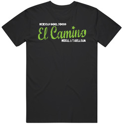 El Camino Fort Lauderdale Mexican Restaurant Logo Grunge T Shirt